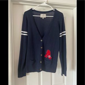 GUC papaya cardigan. Size L